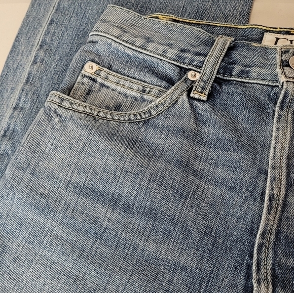 Eve Denim The Juliette High Rise Straight Leg Jeans - Size 25 - Picture 8 of 15